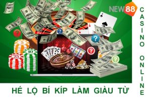 Hé lộ bí kíp làm giàu từ casino online